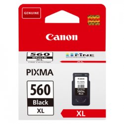 Tinteiro Canon 560XL Preto 3712C001 14,3ml 400 Pág. CANPG560XL