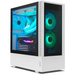 Caixa NOX Hummer NEMESIS White ARGB Tempered Glass ATX NXHUMMERNMSSWH