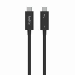 Belkin CONNECT - Cabo Thunderbolt - 24 pin USB-C (M) reversível para 24 pin USB-C (M) reversível - Thunderbolt 4 - 2 m - ativo,