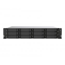 QNAP TS-1273AU-RP - Servidor NAS - 12 baias - montável em bastidor - SATA 6Gb/s - RAID (expansão de disco rígido) RAID 0, 1, 5,