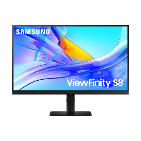 Samsung ViewFinity S8 S27D800UAU - S80UD Series - monitor LED - USB - 27" - 3840 x 2160 UHD @ 60 Hz - IPS - 350 cd/m² - 1000:1 