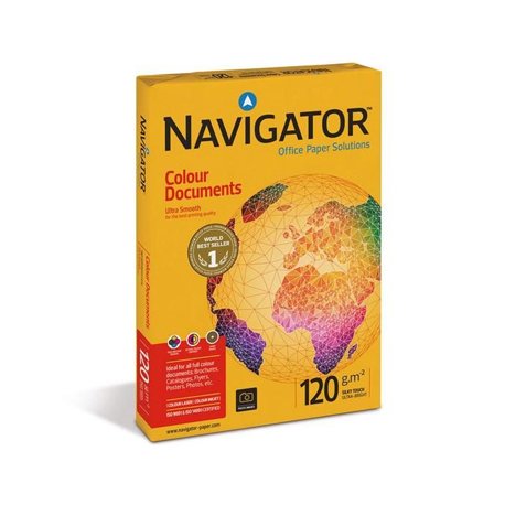 Papel 120gr Fotocopia A3 Navigator Colour Documents 4x500Fls 1801101