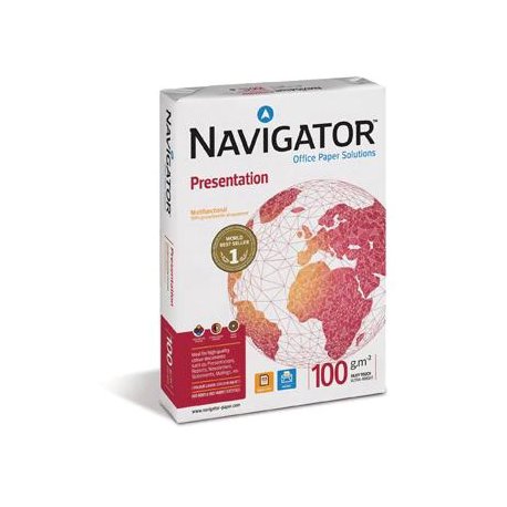 Papel 100gr Fotocopia A3 Navigator Presentation 4x500Fls 1801103