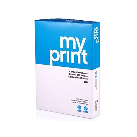 Papel Fotocopia A4 My Print 5x500Fls 1801150