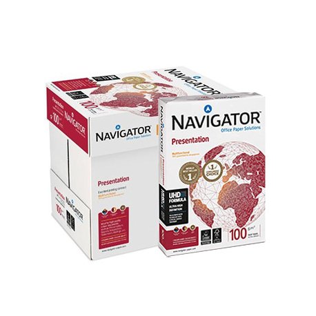 Papel 100gr Fotocopia A4 Navigator Presentation 5x500Fls 1801125