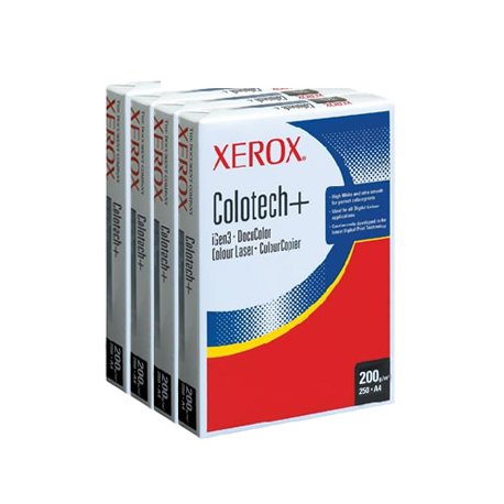 Papel 200gr Fotocopia A4 Xerox Colotech Plus 4x250Fls XER003R97967