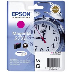 Tinteiro EPSON 27 Magenta XL - WF36xx/7110/7210/76xx/77xx C13T27134012