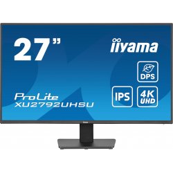 iiyama ProLite XU2792UHSU-B6 - Monitor LED - 27" - 3840 x 2160 4K @ 60 Hz - IPS - 350 cd/m² - 1300:1 - 4 ms - HDMI, DisplayPort