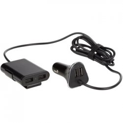 Carregador Isqueiro Auto USB-A 4 Portas VELCARSUSB24