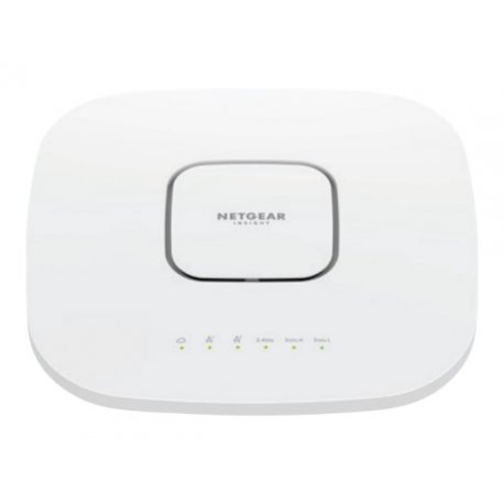 NETGEAR Insight WAX630 - Ponto de acesso sem fios - Wi-Fi 6 - 2,4 GHz (1 faixa) / 5 GHz (2 faixas) - montável em parede / teto 