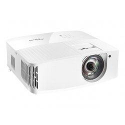 Optoma 4K400STx - Projector DLP - 3D - 4000 lumens - 3840 x 2160 - 16:9 - 4K - lentes fixas de projeção de curta distância E9PV