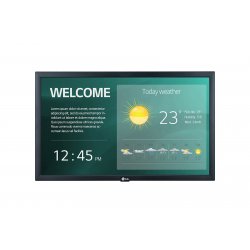 LG 22SM3G - 22" Classe Diagonal (21.5" visível) ecrã LCD com luz de fundo LED - sinalização digital com Profissional Integrado: