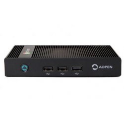 AOpen Chromebox Mini 2 - Leitor de sinal digital - 8 GB RAM - Intel Atom - SSD - 32 GB - Chrome OS - 4K UHD (2160p) 91.CM200.GE