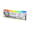 Dimm KINGSTON 24GB DDR5 CUDIMM 8400MT/s CL40 FURY Renegade RGB White XMP KF584CU40RWA-24