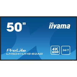 iiyama ProLite LH5041UHS-B2AG - 50" Classe Diagonal ecrã LCD com luz de fundo LED - sinalização digital - com leitor multimédia