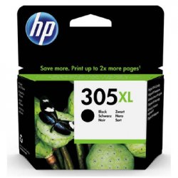 Tinteiro HP 305XL Preto 3YM62A 4ml 240 Pág. HP3YM62A