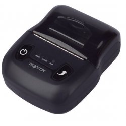 Impressora APPROX Térmica Portátil 203dpi 58mm, Preto - USB / Bluetooth APPPOS58PORTABLE+