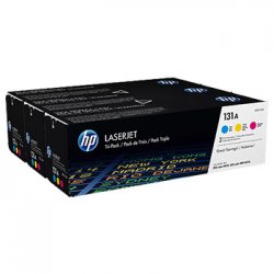 Pack Toners HP 131A 3 Cores U0SL1AM 1800 Pág. HPU0SL1AM