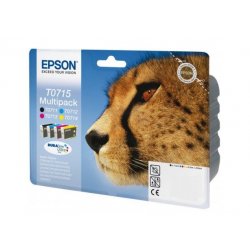 Tinteiro EPSON T0715 Multipack 4 Cores + RF - D78/DX4000/4050/5000/5050 C13T07154022