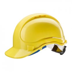 Capacete Proteção em ABS com Ajuste Amarelo 1791004