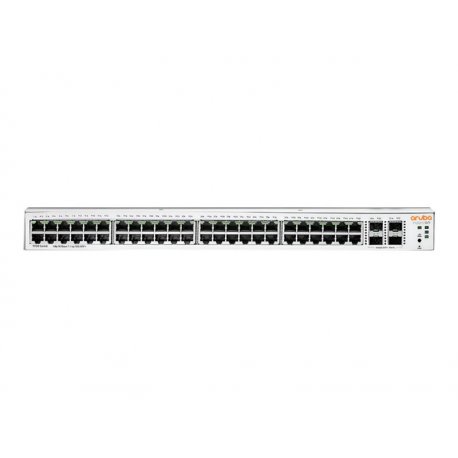 HPE Aruba Instant On 1930 48G Class4 PoE 4SFP/SFP+ 370W Switch - Interruptor - L3 - Administrado - 48 x 10/100/1000 (PoE) + 4 x