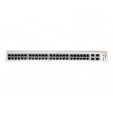 HPE Aruba Instant On 1930 48G Class4 PoE 4SFP/SFP+ 370W Switch - Interruptor - L3 - Administrado - 48 x 10/100/1000 (PoE) + 4 x