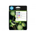 HP 924 - Pack de 4 - azul cyan, magenta, amarelo, preto - original - tinteiro 6C3Z1NE