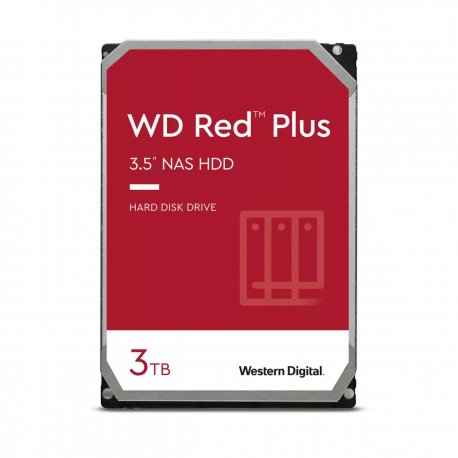 WD RED PLUS 3TB SATA 6GB/S 5400RPM 3.5INCH 256MB WD30EFPX