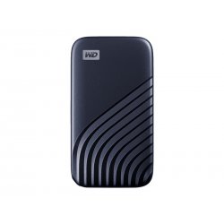 WD My Passport SSD WDBAGF0010BBL - SSD - encriptado - 1 TB - externa (portátil) - USB 3.2 Gen 2 (USB C conector) - 256-bits AES