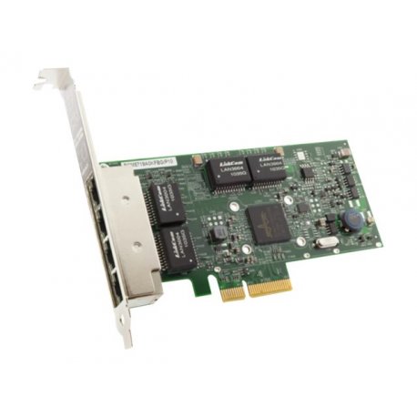 Broadcom BCM5719-4P - Adaptador de rede - PCIe 2.0 x4 baixo perfil - Gigabit Ethernet x 4 BCM95719A1904AC