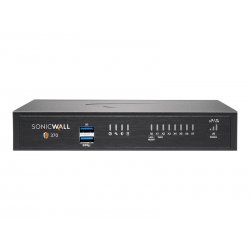 SonicWall TZ370 - Essential Edition - dispositivo de segurança - com 1 ano TotalSecure - 1GbE - secretária 02-SSC-6817