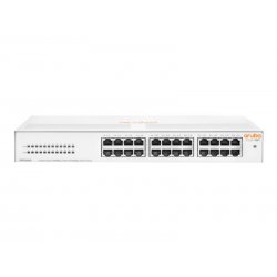 HPE Aruba Instant On 1430 24G Switch - Interruptor - sem gestão - 24 x 10/100/1000 - desktop, montável em trilho, montável na p