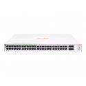 HPE Aruba Instant On 1830 48G 24p Class4 PoE 4SFP 370W Switch - Interruptor - inteligente - 24 x 10/100/1000 + 24 x 10/100/1000