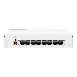 HPE Aruba Instant On 1430 8G Class4 PoE 64W Switch - Interruptor - sem gestão - 8 x 10/100/1000 (PoE Class 4) - desktop, montáv