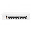 HPE Aruba Instant On 1430 8G Class4 PoE 64W Switch - Interruptor - sem gestão - 8 x 10/100/1000 (PoE Class 4) - desktop, montáv