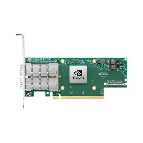 NVIDIA ConnectX-6 VPI - Adaptador de rede - PCIe 4.0 x8 - 100Gb Ethernet / 100Gb Infiniband QSFP28 x 1 900-9X628-0016-ST0