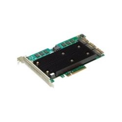 Broadcom MegaRAID 9670-24i - Controlador de armazenamento (RAID) - 24 Canal - SATA 6Gb/s / SAS 24Gb/s / PCIe 4.0 (NVMe) - RAID 