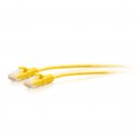 C2G 7ft (2.1m) Cat6a Snagless Unshielded (UTP) Slim Ethernet Network Patch Cable - Yellow - Cabo patch - RJ-45 (M) para RJ-45 (