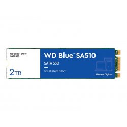 WD Blue SA510 - SSD - 2 TB - interna - M.2 2280 - SATA 6Gb/s WDS200T3B0B-00C7C0