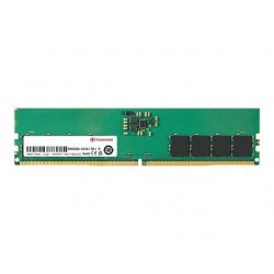 Transcend JetRAM - DDR5 - módulo - 8 GB - DIMM 288-pin - 4800 MHz / PC5-38400 - CL40 - 1.1 V - unbuffered - on-die ECC JM4800AL