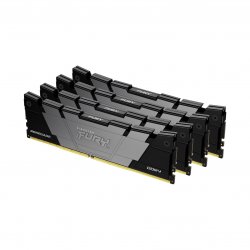 Kingston FURY Renegade - DDR4 - kit - 64 GB: 4 x 16 GB - DIMM 288-pin - 3600 MHz / PC4-28800 - CL16 - 1.35 V - unbuffered - sem