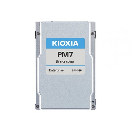 KIOXIA PM7-V Series KPM7VVUG6T40 - SSD - Enterprise, Mixed Use - encriptado - 6400 GB - interna - 2.5" - SAS 24Gb/s - Self-Encr