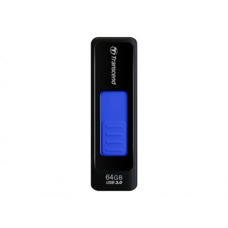 Transcend JetFlash 760 - Drive flash USB - 64 GB - USB 3.0 - preto TS64GJF760