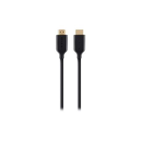 Belkin High Speed HDMI Cable with Ethernet - Cabo HDMI com Ethernet - HDMI macho para HDMI macho - 2 m - suporte de 4K F3Y021BT