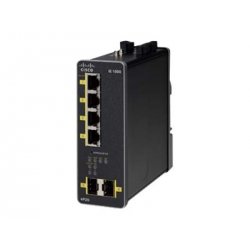 Cisco Industrial Ethernet 1000 Series - Interruptor - Administrado - 4 x 10/100/1000 (PoE+) + 2 x 1000Base-X SFP (uplink) - mon