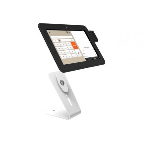 Compulocks Hovertab Security Tablet Lock Stand - Plataforma - para telemóvel / tablet - bloqueável - aço - branco HOVERTABW