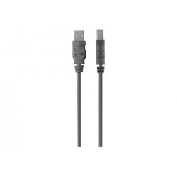 Belkin Premium Printer Cable - Cabo USB - USB Tipo B (M) para USB (M) - USB 2.0 - 3 m - moldado F3U154BT3M