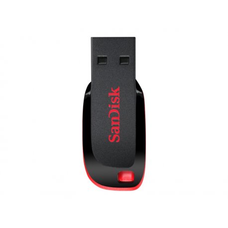 SanDisk Cruzer Blade - Drive flash USB - 64 GB - USB 2.0 - azul eléctrico SDCZ50C-064G-B35BE