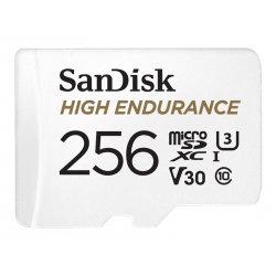 Micro SDXC w adapter 256GB Endurance SDSQQNR-256G-GN6IA