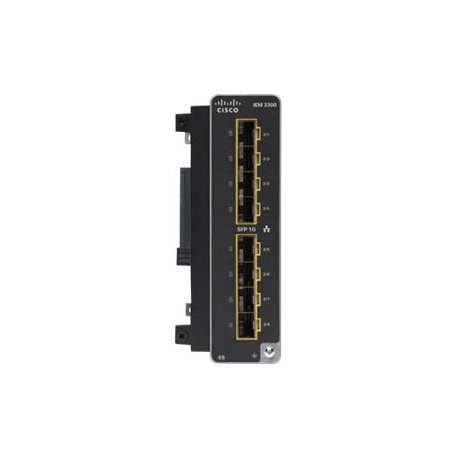 Cisco Catalyst - Módulo de expansão - SFP (mini-GBIC) x 8 - para Catalyst IE3300 Rugged Series IEM-3300-8S